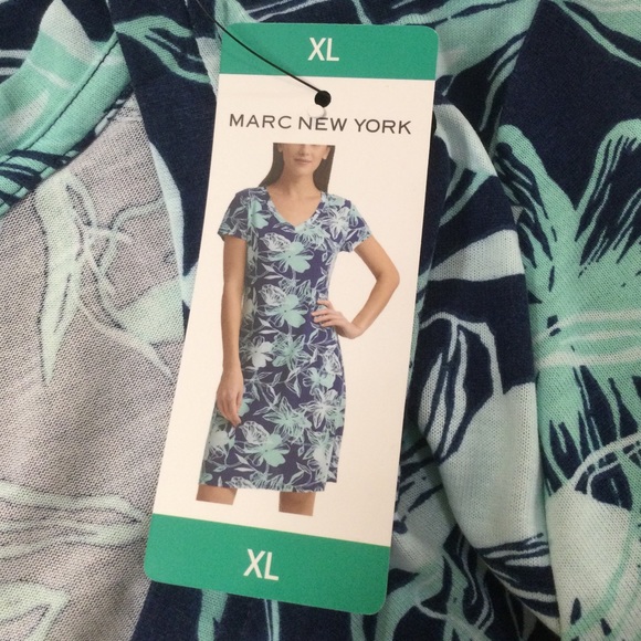 Women’s Marc New York Tropical Dress XL NWT - Picture 4 of 5